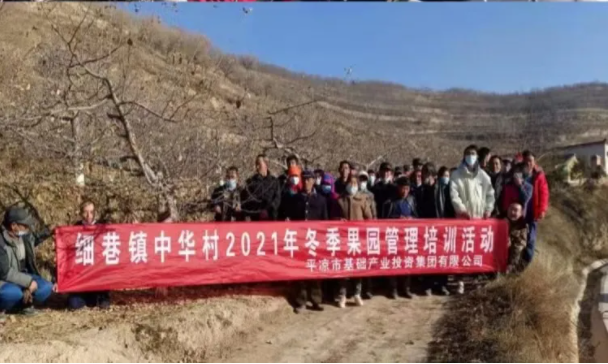 安博站官网登录入口在静宁帮扶村开展冬季果园管理培训(图6)