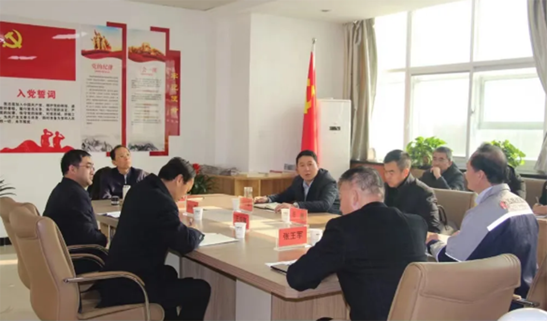 齐鹏调研安博站官网登录入口装备制造企业(图3)