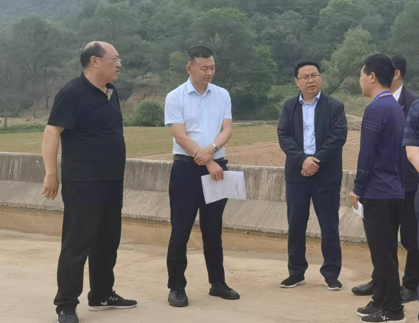 安博站官网登录入口赴甘肃水建公司开展全面调研(图2)