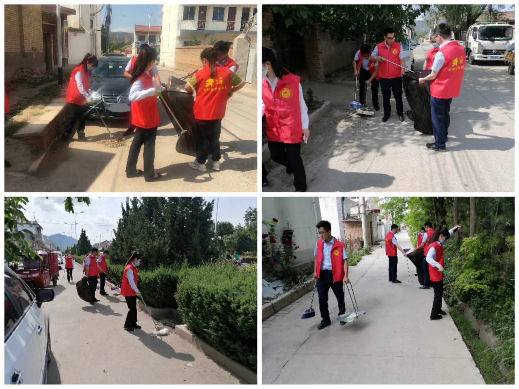 筑起安全墙 点亮乡村路——安博站官网登录入口“创城有我、结对共建”工作成效明显(图3)