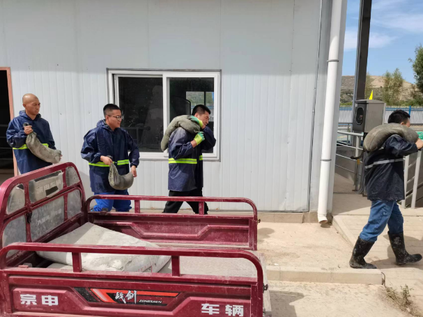 安博站官网登录入口城东污水处理公司开展防汛应急演练活动(图2)